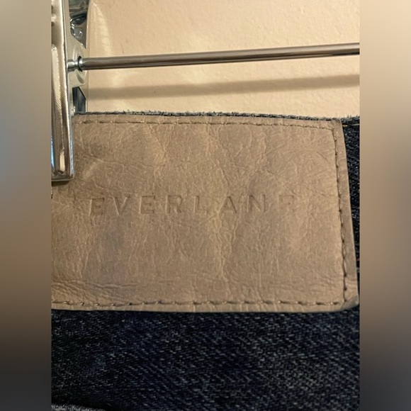 Everlane The 90’s Way High Jeans Vintage Indigo Button Fly Size 23 Regul… - Picture 12 of 15